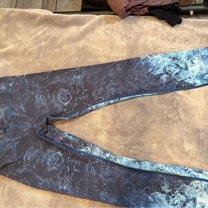 lululemon athletica Blue and Gray Leggings